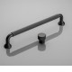 UA-STRUCTURE-128-20M Ручка GTV UA-STRUCTURE 128 мм Черный матовый