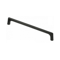 UZ-OCTAVIO-160-20М  Ручка GTV OCTAVIO 160 мм Чорний матовий 
