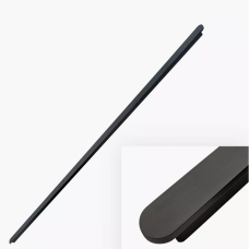 FX-163-1200-114 Ручка Bravo Long Canoe, Брашований чорний 