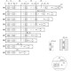 PK-P-H45-350-GX Направляюча GTV GX Push to open L-350 мм  (1 - 1,2 мм)