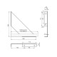 Консоль декоративна  Loft GIFF ARK L=200*200 (аналог FLAT)