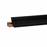 Плинтус кухонный Korner 6051 Черный матовый L-3000 (619)