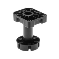 NM-MLA-50-75 Опора GTV MLA H-5 мм  з регулюванням Чорний 