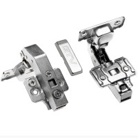 ZM-HCKT90-3DBEO-S Петля GTV 180° равнолежащая с дотягом с эксцентриковой регулировкой