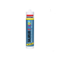 Герметик SILIRUB  COLOR  Ral.1013 бежевий 300 мл. (силікон)  SOUDAL