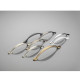 UZ-CAMAI-128-06  Ручка GTV CAMAIO 128 мм Сталь