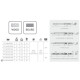 PP-NW14X165B Полицетримач GTV врізний CLEAR 14х165 мм Коричневий 