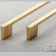 UZ-819128-16 Ручка GTV UZ-819 128 мм Золота латунь